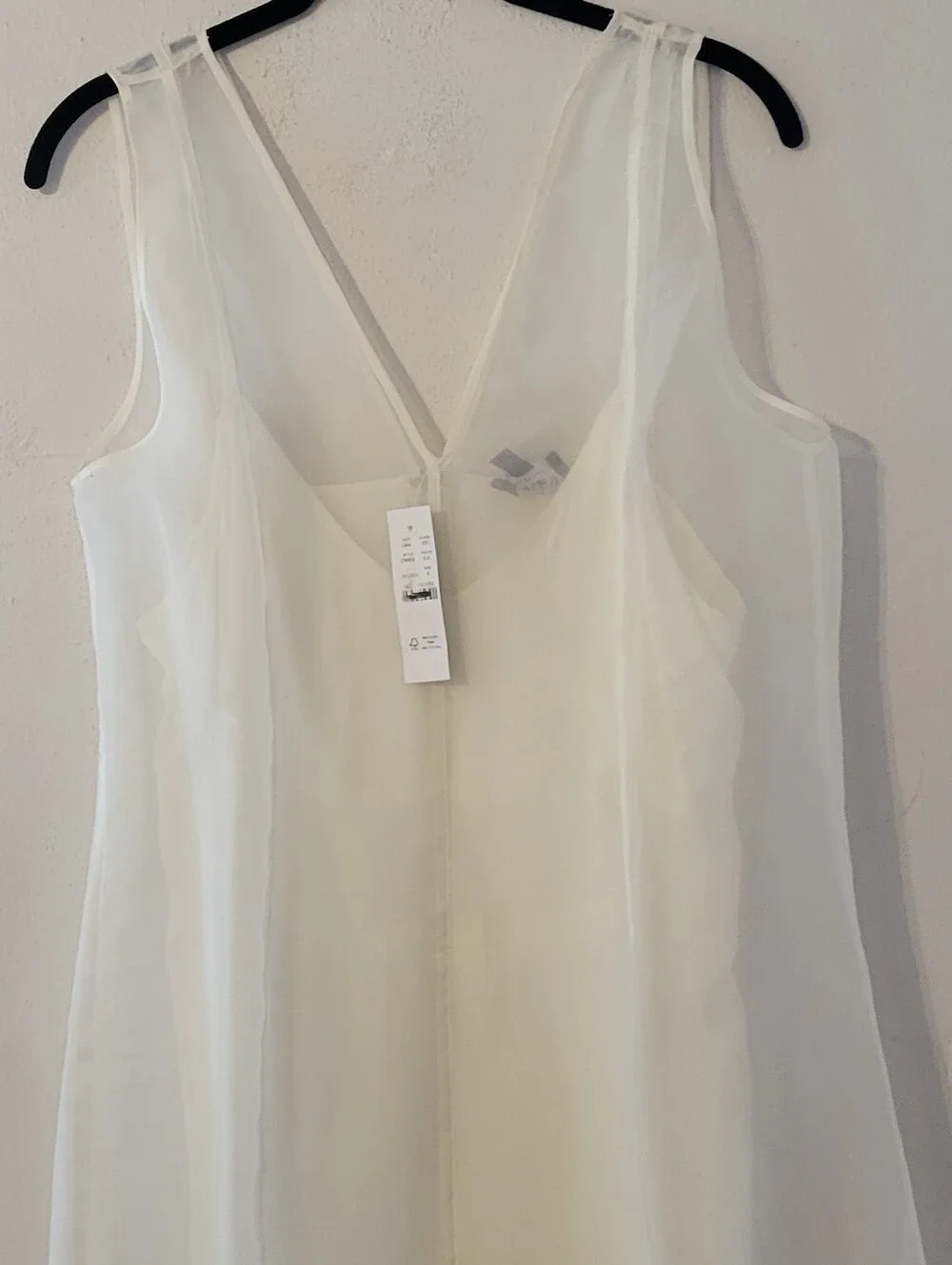 J. Crew Collection Layered Organza Shift Dress - Ivory